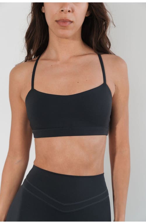 Vitality Pulse Mini Bra In Black