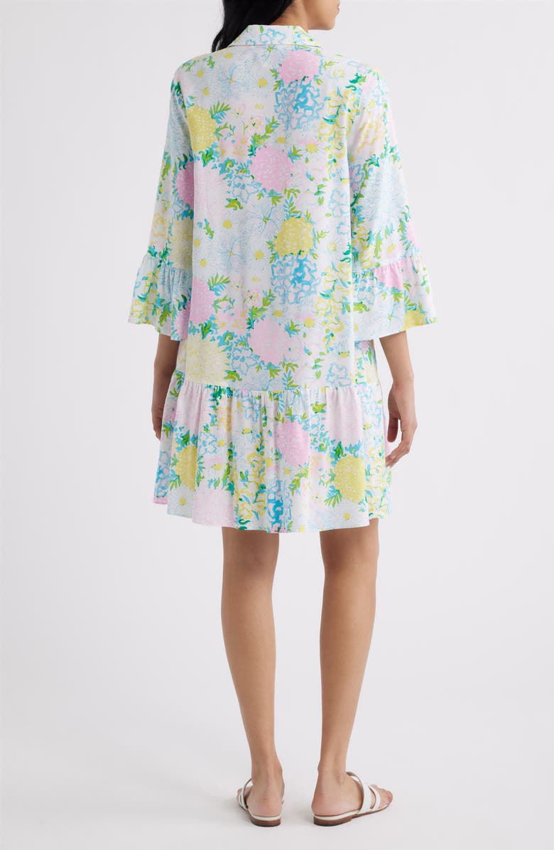 Lilly Pulitzer<sup>®</sup> Rayanna Floral Print Tunic Dress, Alternate, color, Multi Lilly Garden