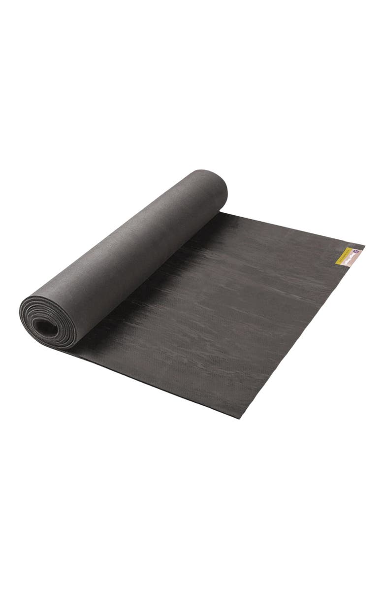 Hugger Mugger Para Rubber Yoga Mat, Main, color, Storm