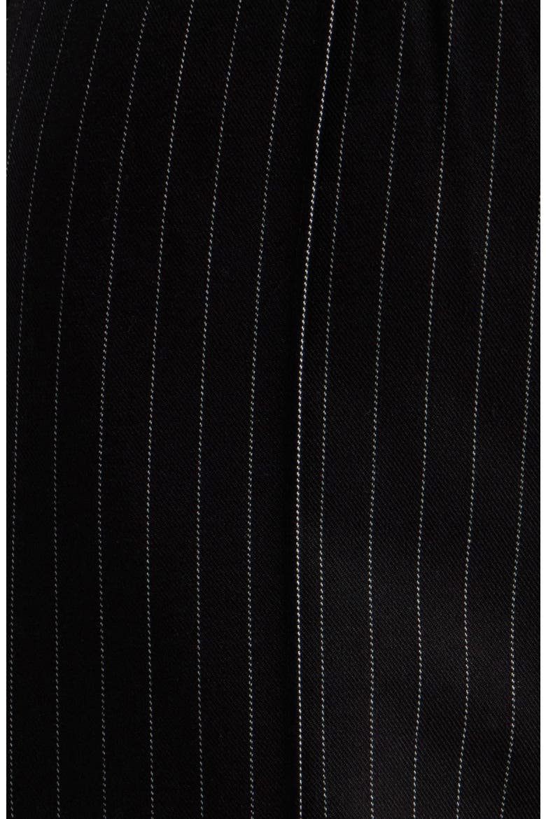 The Tracksuit Pintuck Pants, Alternate, color, BLACK/ CREAM PINSTRIPE