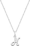 Tiny Blessings Sterling Silver Initial 12-14" Necklace