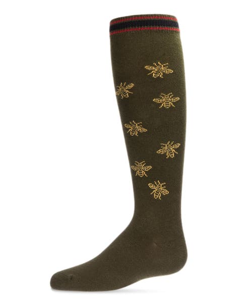 Striped Bee Knee High Sock (Toddler, Little Kid & Big Kid)