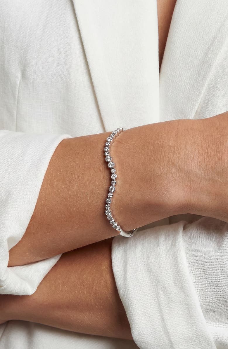 Sif Jakobs Jewellery Bangle Sardinien Wave, Alternate, color, 925 Sterling Silver