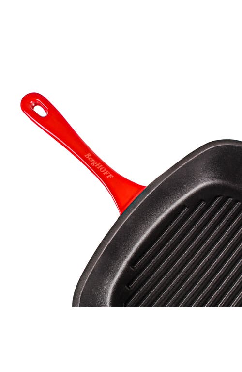 Berghoff Neo 3-piece 3-quart Cast Iron Set In Red
