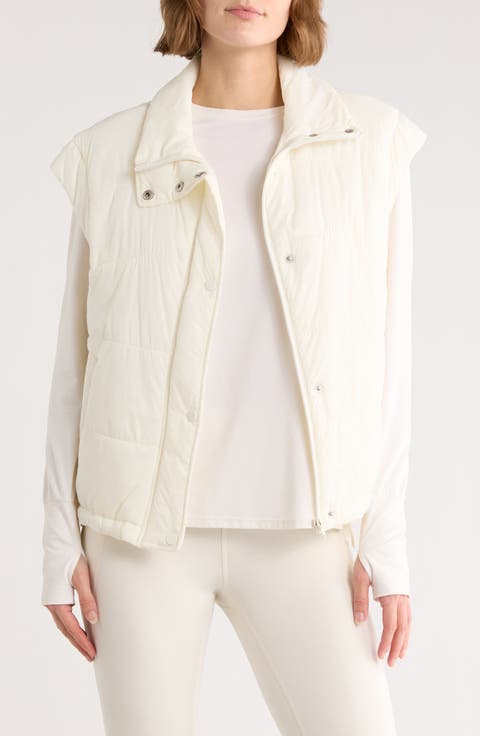 Channel Quilted Puffer Vest