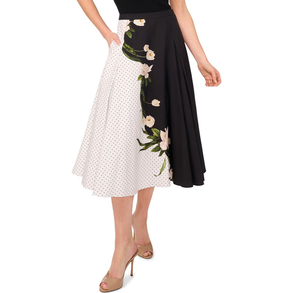 Shop Ted Baker Mixed Print Cotton Circle Skirt
