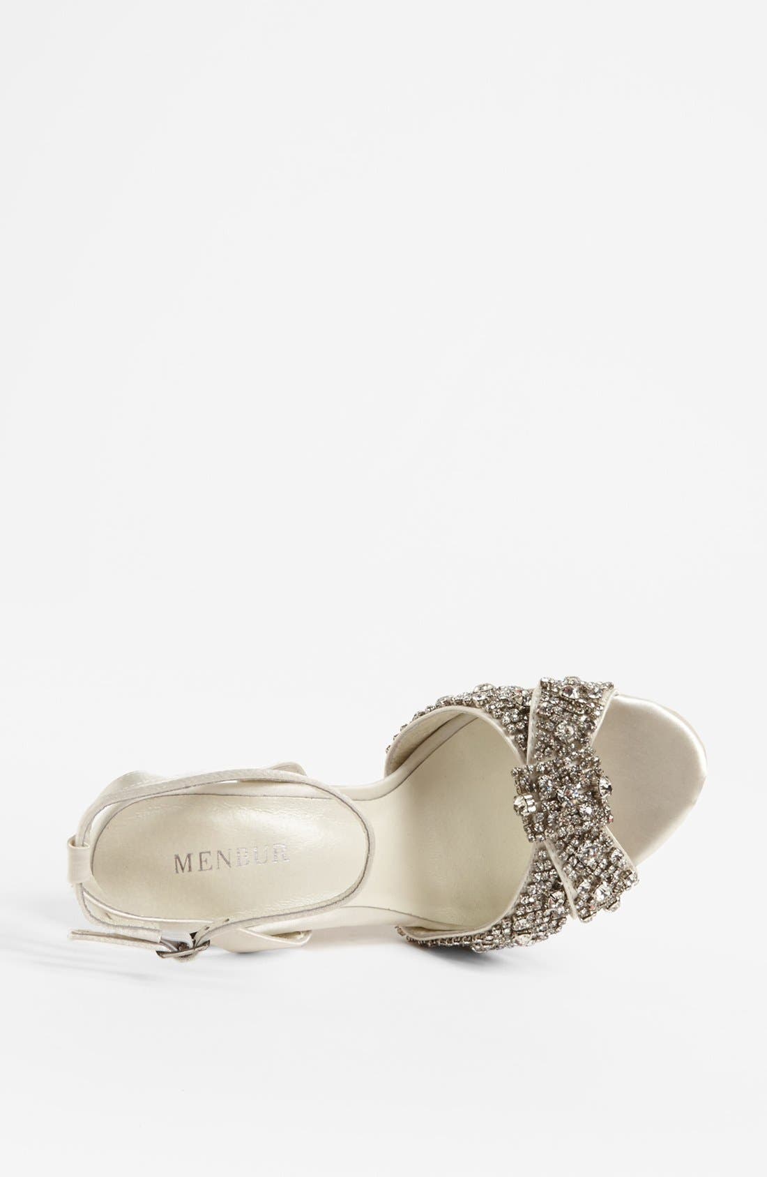 Rhinestone Sandal, Alternate, color, IVORY