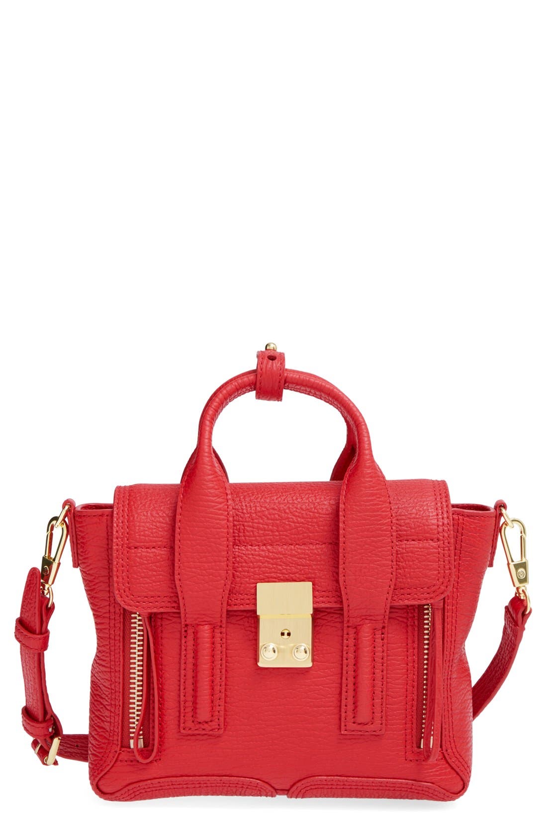3.1 Phillip Lim 'Mini Pashli' Leather Satchel, Main, color, 