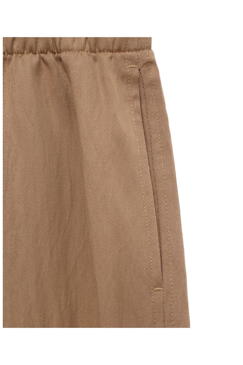 Straight Leg Textured Pants, Alternate, color, MEDIUM BROWN