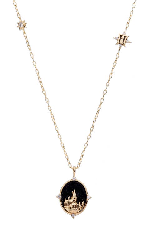 Harry Potter Hogwarts Pendant Necklace