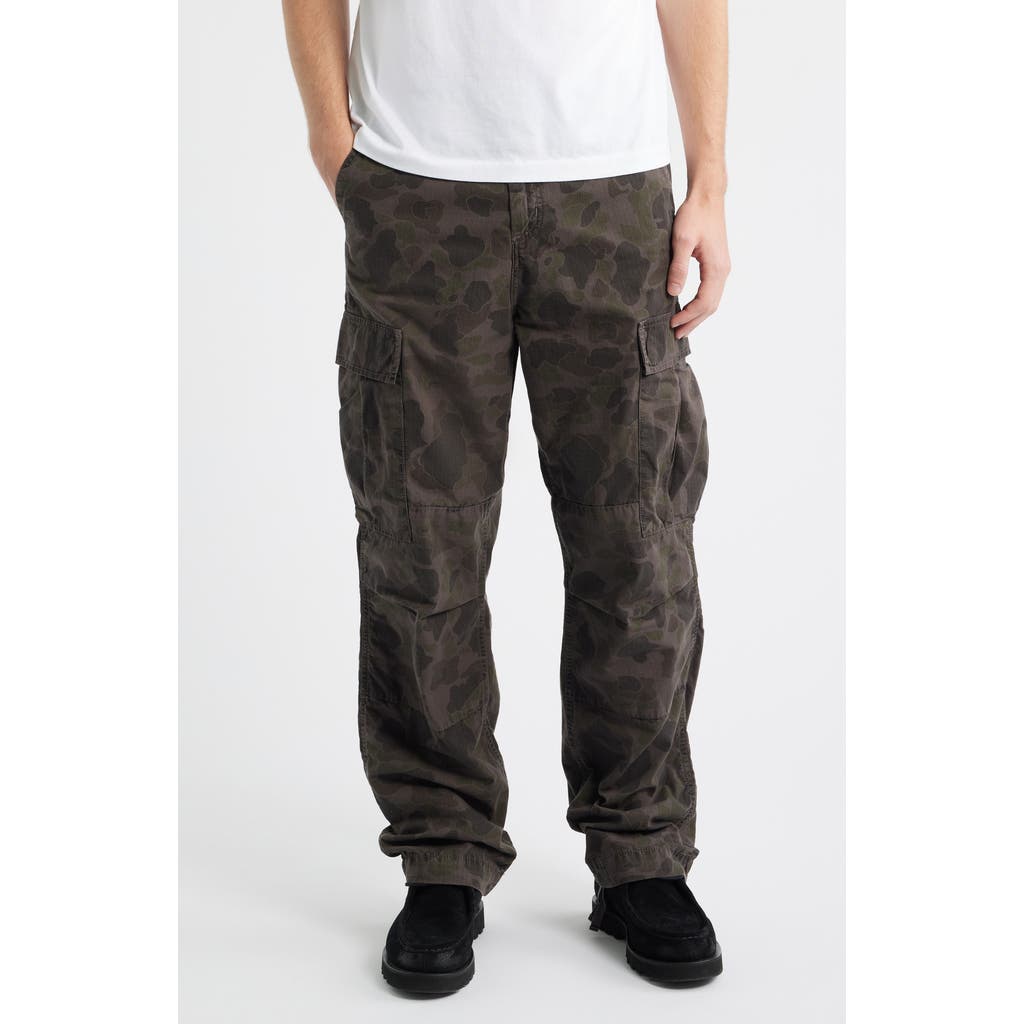 Carhartt Work In Progress Camo Cotton Duck Cargo Pants in Camo Duck /Porph  product