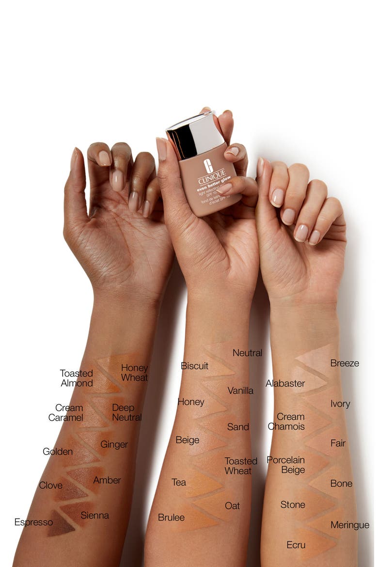 Even Better Glow Light Reflecting Makeup Foundation Broad Spectrum SPF 15, Alternate, color, 48 OAT