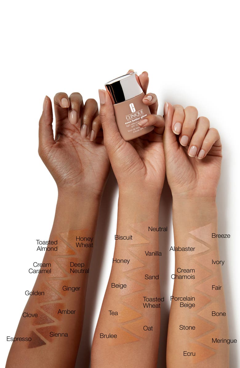 Clinique Even Better Glow Light Reflecting Makeup Foundation Broad Spectrum SPF 15, Alternate, color,