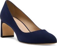 Stuart Weitzman Babette Block Heel Pump