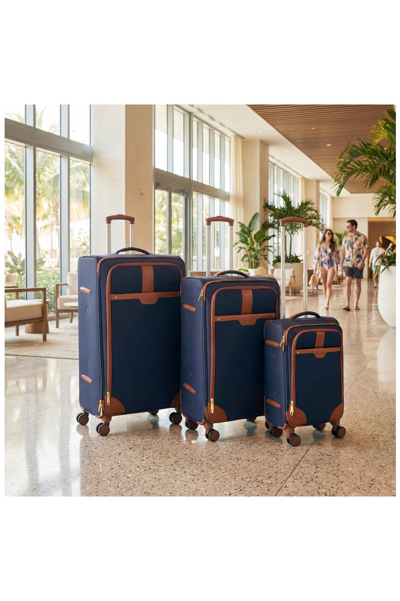 Mason 3-Piece Luggage Set, Alternate, color, NAVY