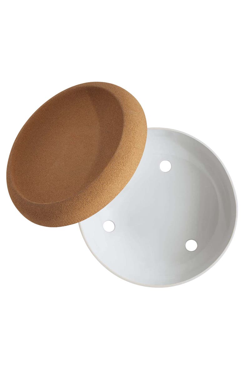 Large Food Storage Bowl, 14.1-Inch, Alternate, color, Creme