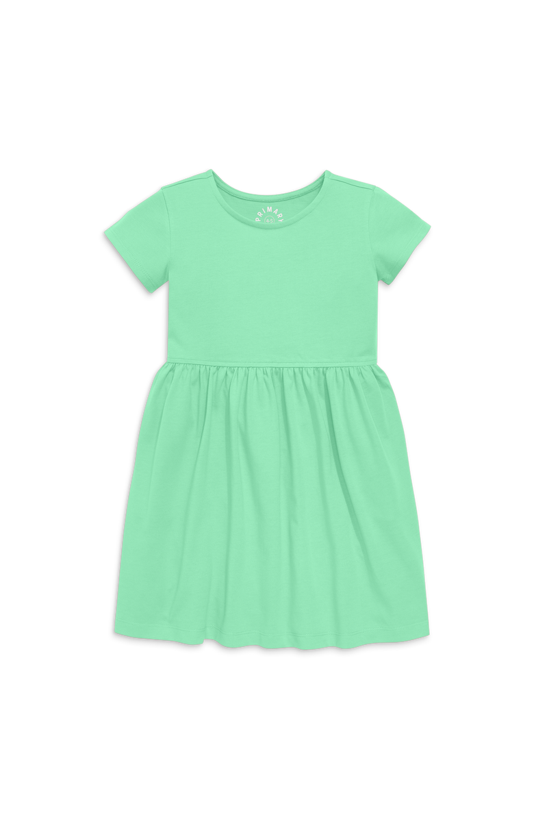 Primary Kids Perfect Pocket Dress, Main, color, Clover