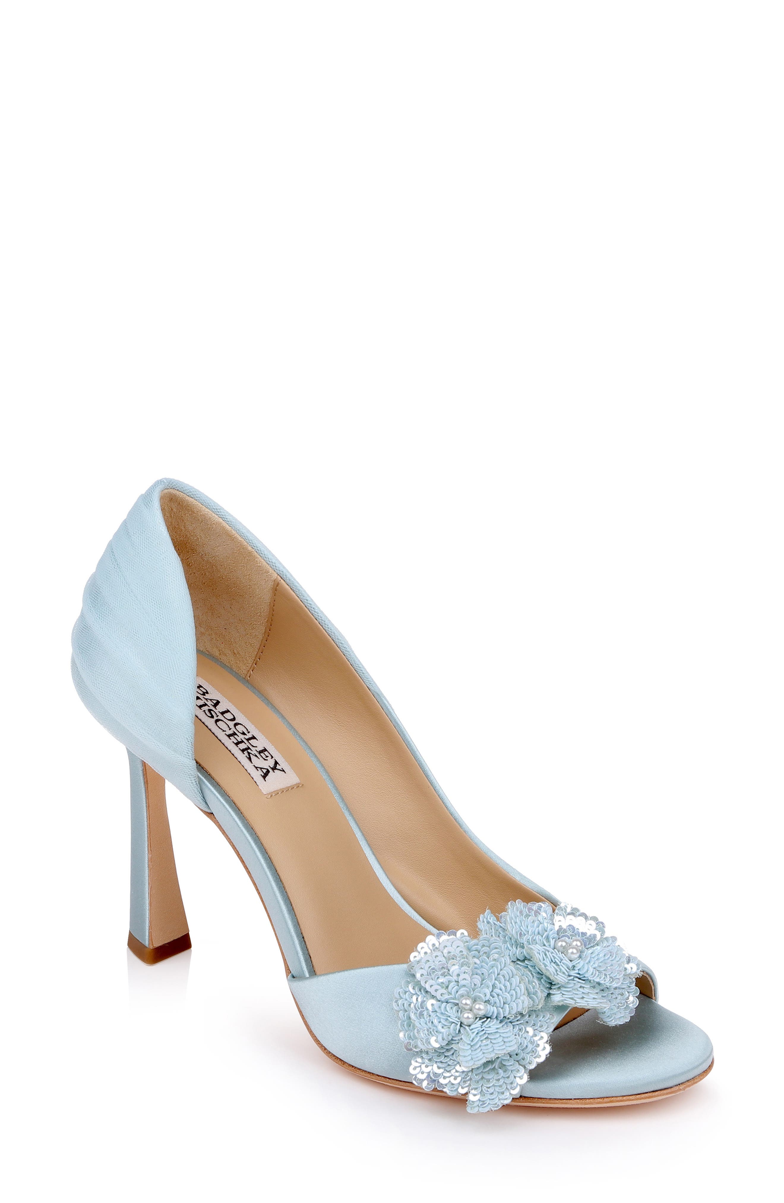  Mist Blue Satin