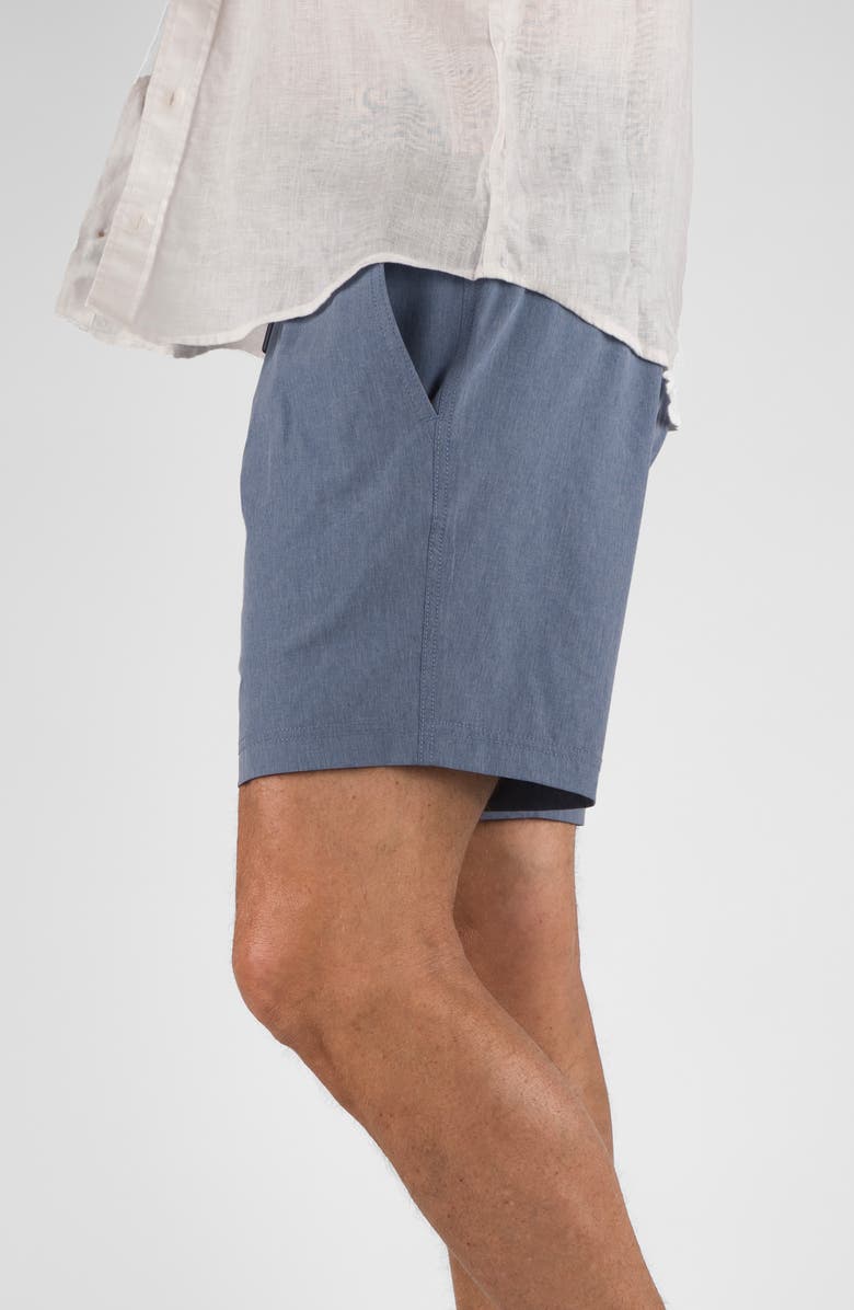 Tailor Vintage Hybrid 4-Way Stretch Swim Shorts, Alternate, color, Infinity Heather