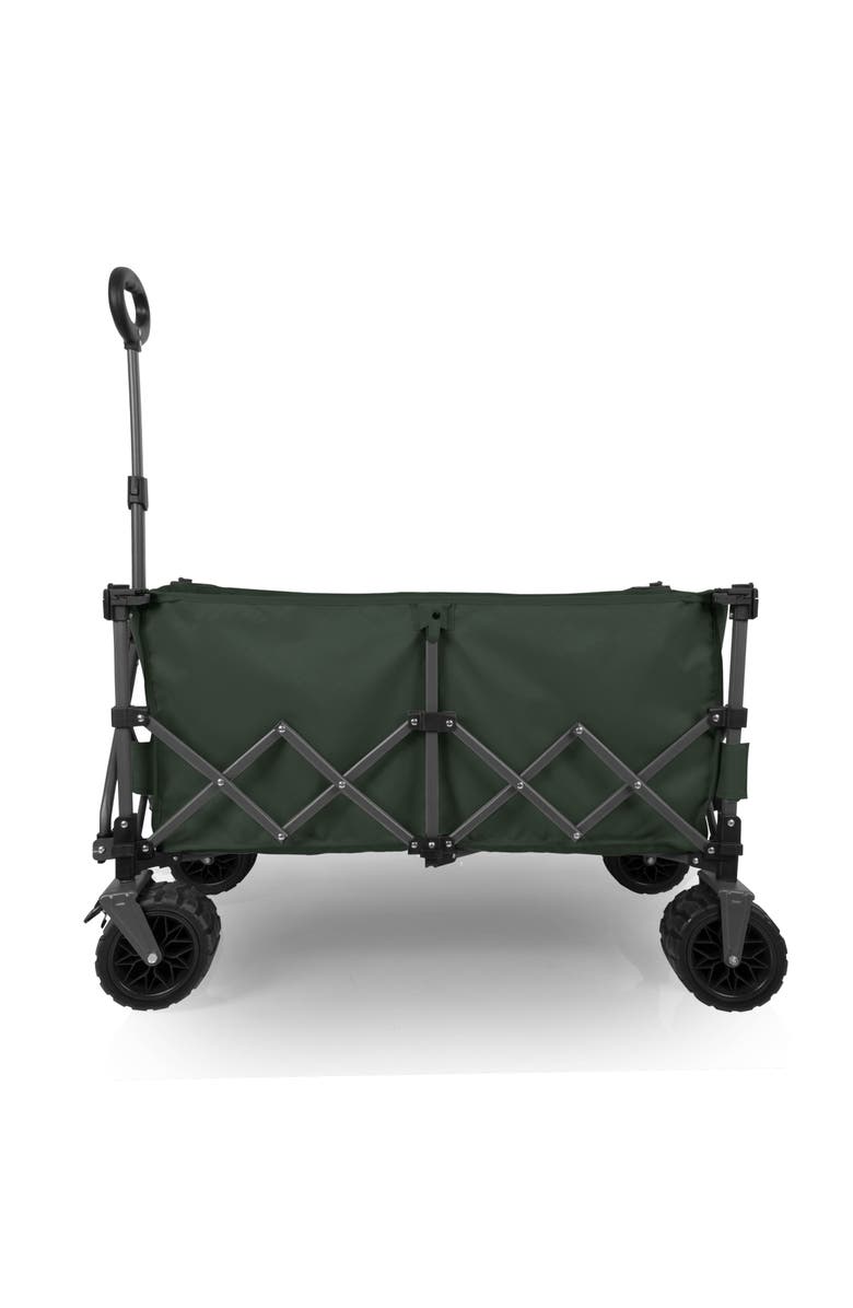 Oniva Wilderness All-Terrain Folding Wagon, Alternate, color, Moss Green