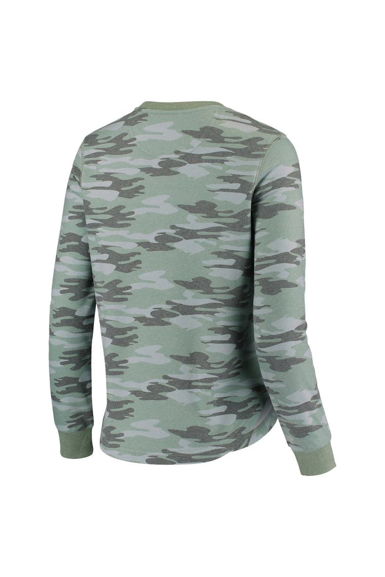Women's Camo Clemson Tigers Comfy Pullover Sweatshirt, Alternate, color, Camo