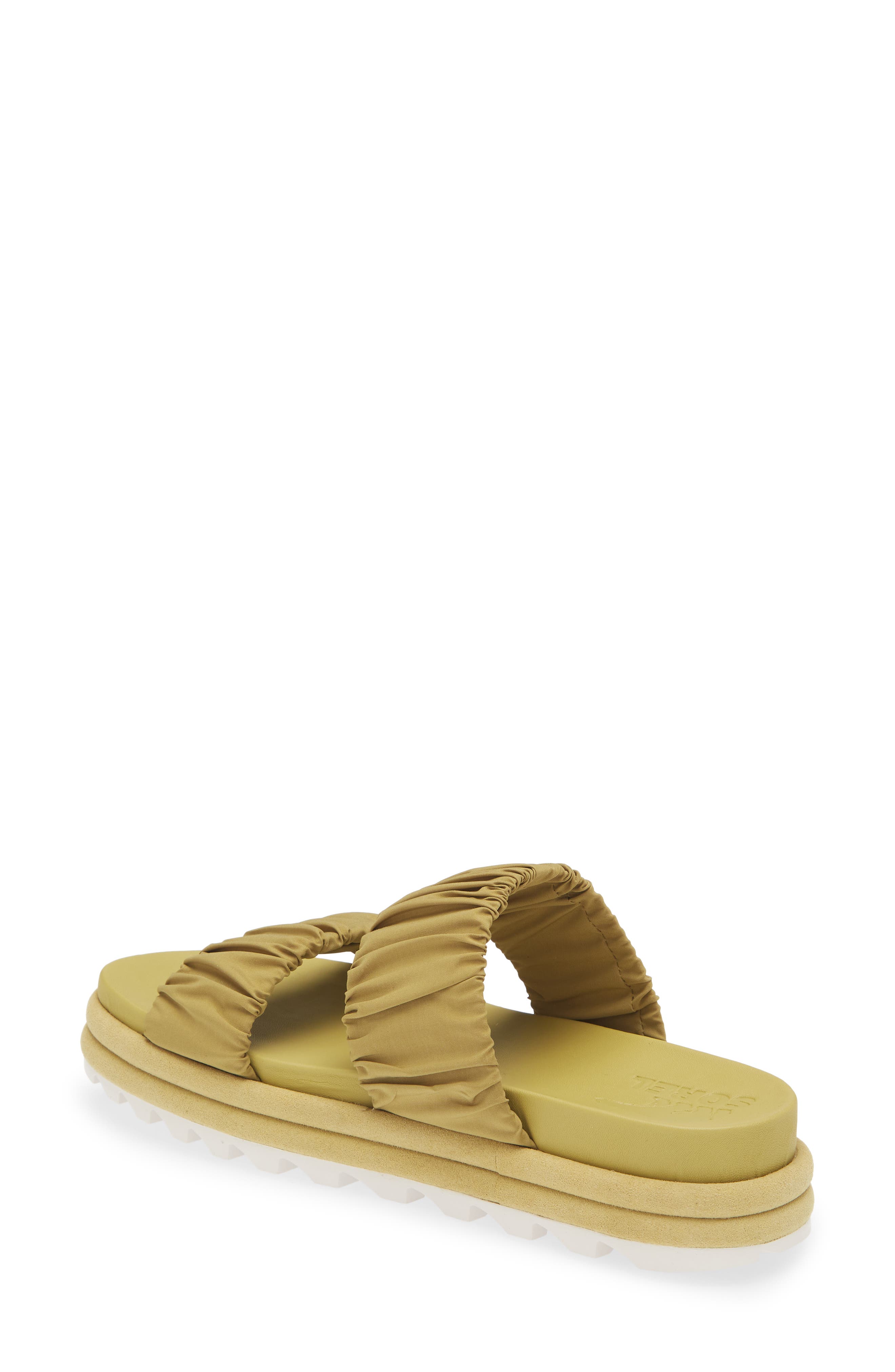 Roaming Slide Sandal, Alternate, color, OLIVE SHADE CHALK