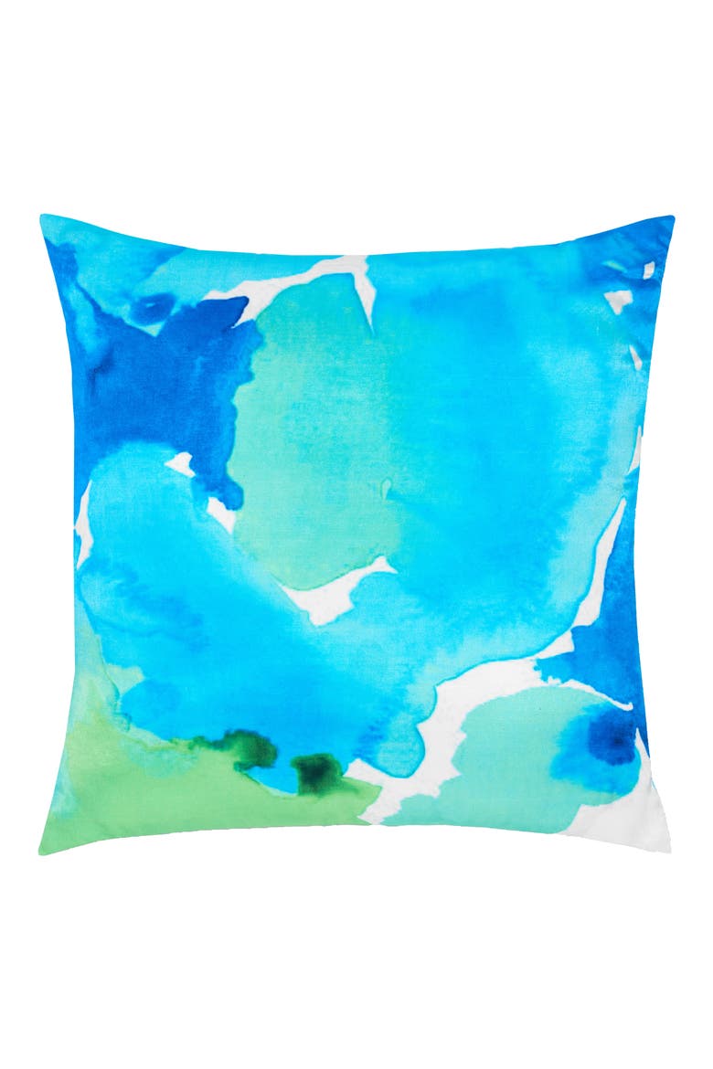 Caribbean Accent Pillow, Main, color, BLUE