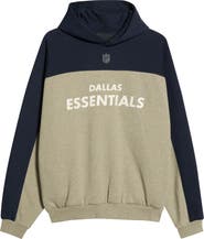 Fear of God Essentials Dallas Cowboys 90s Relaxed Colorblock Hoodie