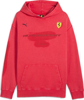 Scuderia Ferrari outlet Men's Red Hoodie Puma Medium