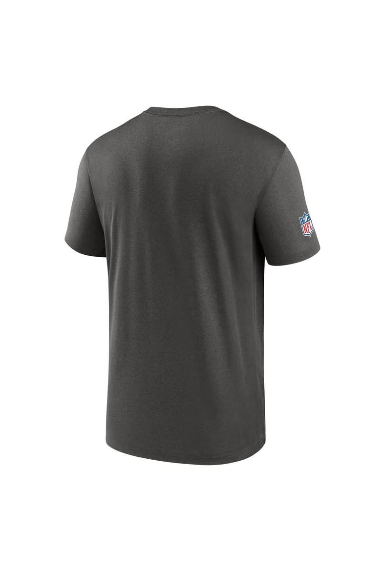 Men's Nike Gray Tampa Bay Buccaneers Sideline Legend Small Logo Dri-FIT T-Shirt, Alternate, color, Gray