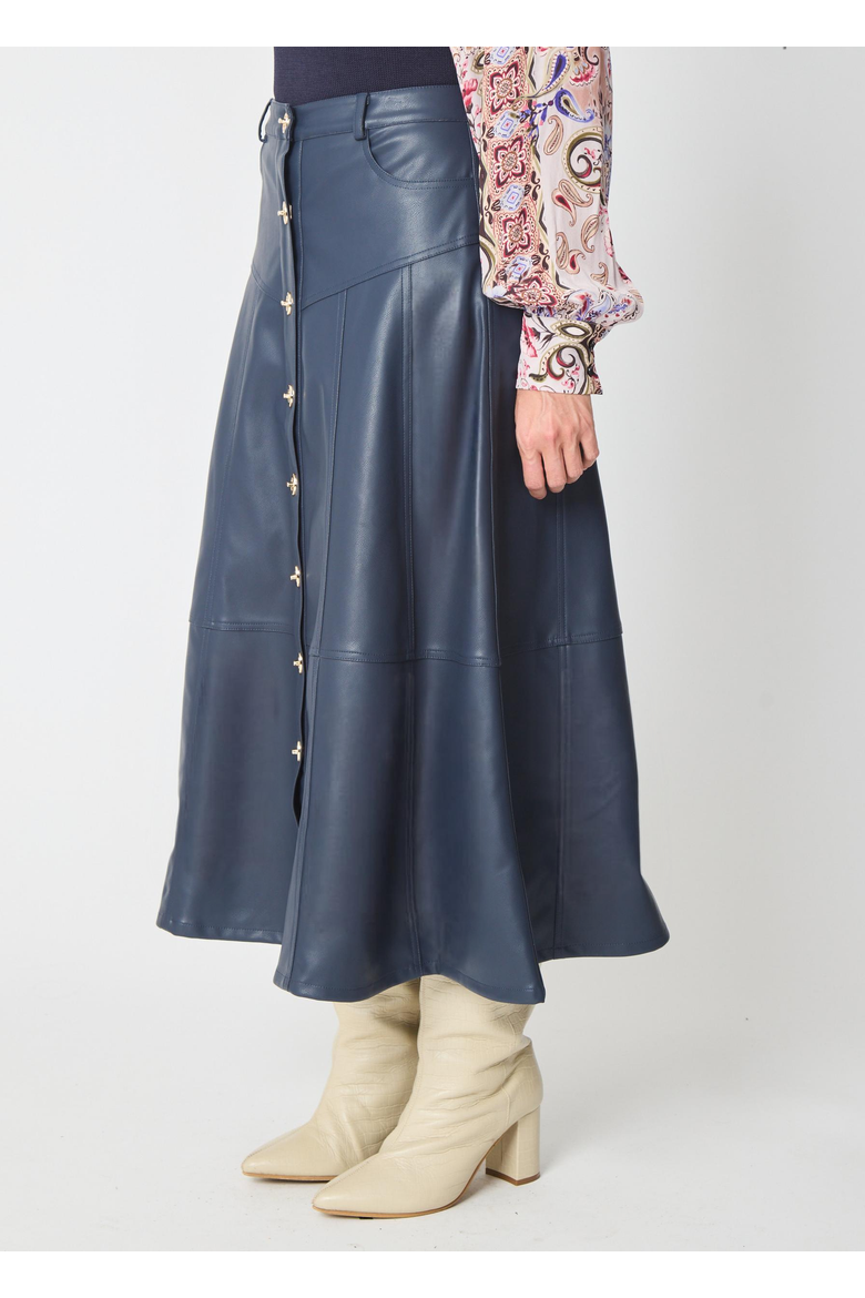 Elira Skirt, Alternate, color, Navy