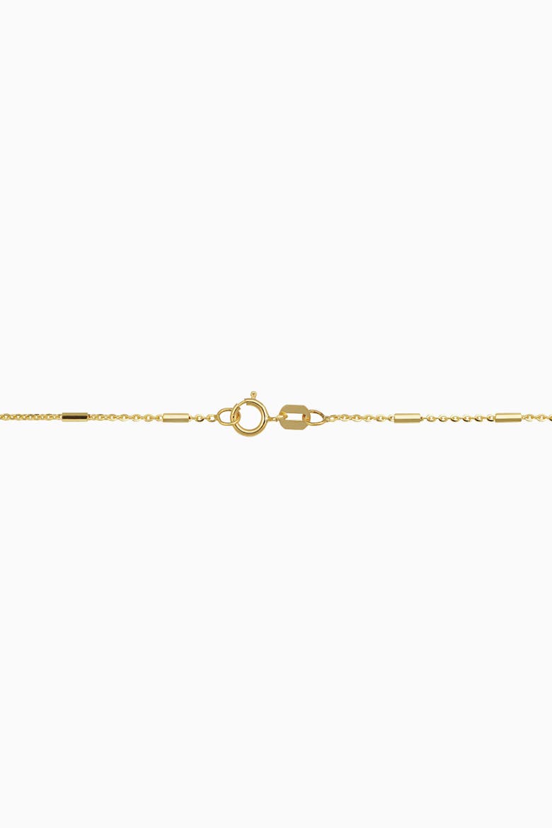 14K Yellow Gold Vicenza Rolo Anklet, Alternate, color, Yellow Gold