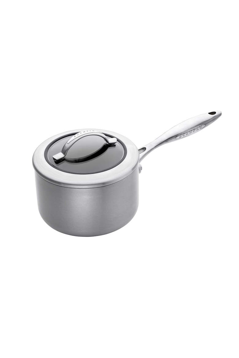CTX 2 Quart Saucepan with Lid, Stainless Steel, Main, color, Silver