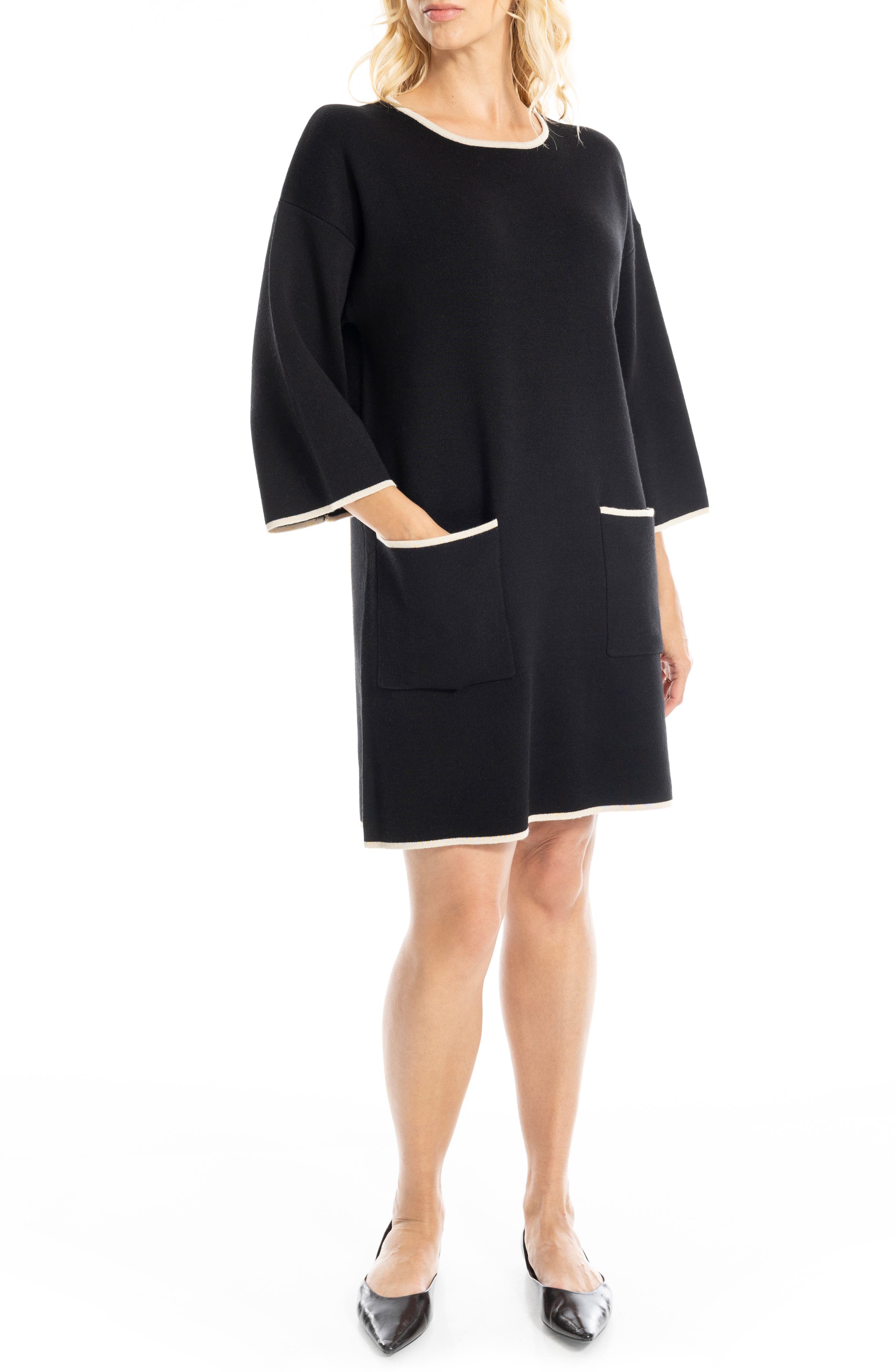 MAX STUDIO Shift Sweater Dress (Women) | Nordstromrack