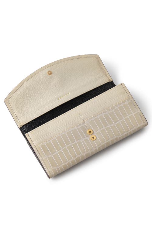 Radley River Road Croc Embossed Leather Wallet