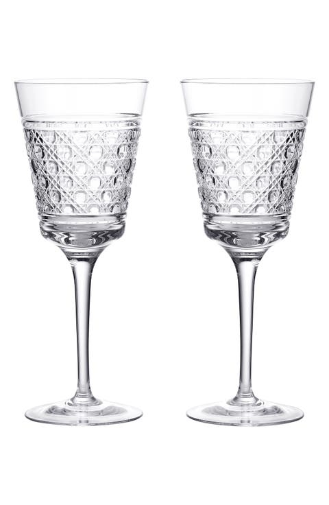 Opulence Set of 2 White Wine Glasses