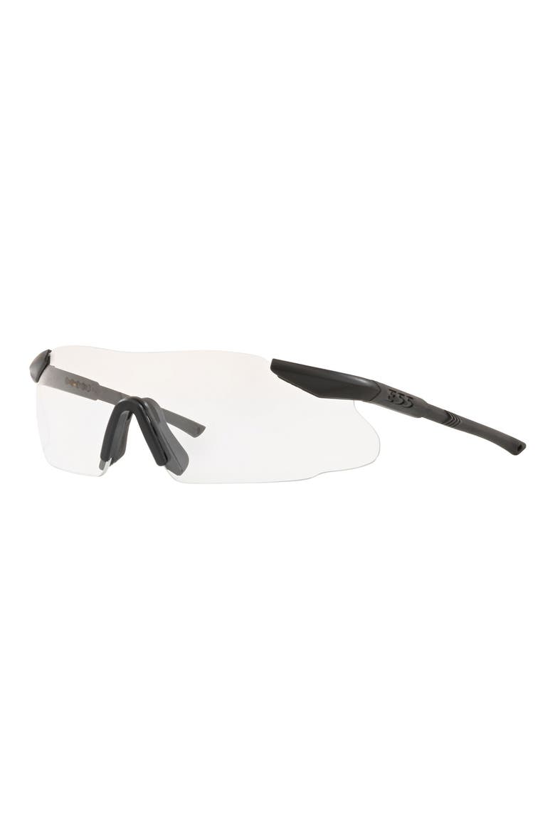 Ess Ice 200mm Wrap Shield Sunglasses, Alternate, color, MATTE BLACK