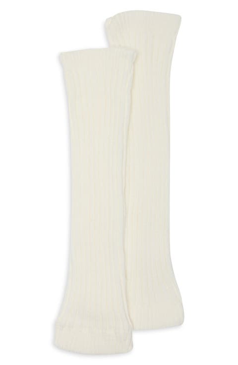 Solid Rib Leg Warmers