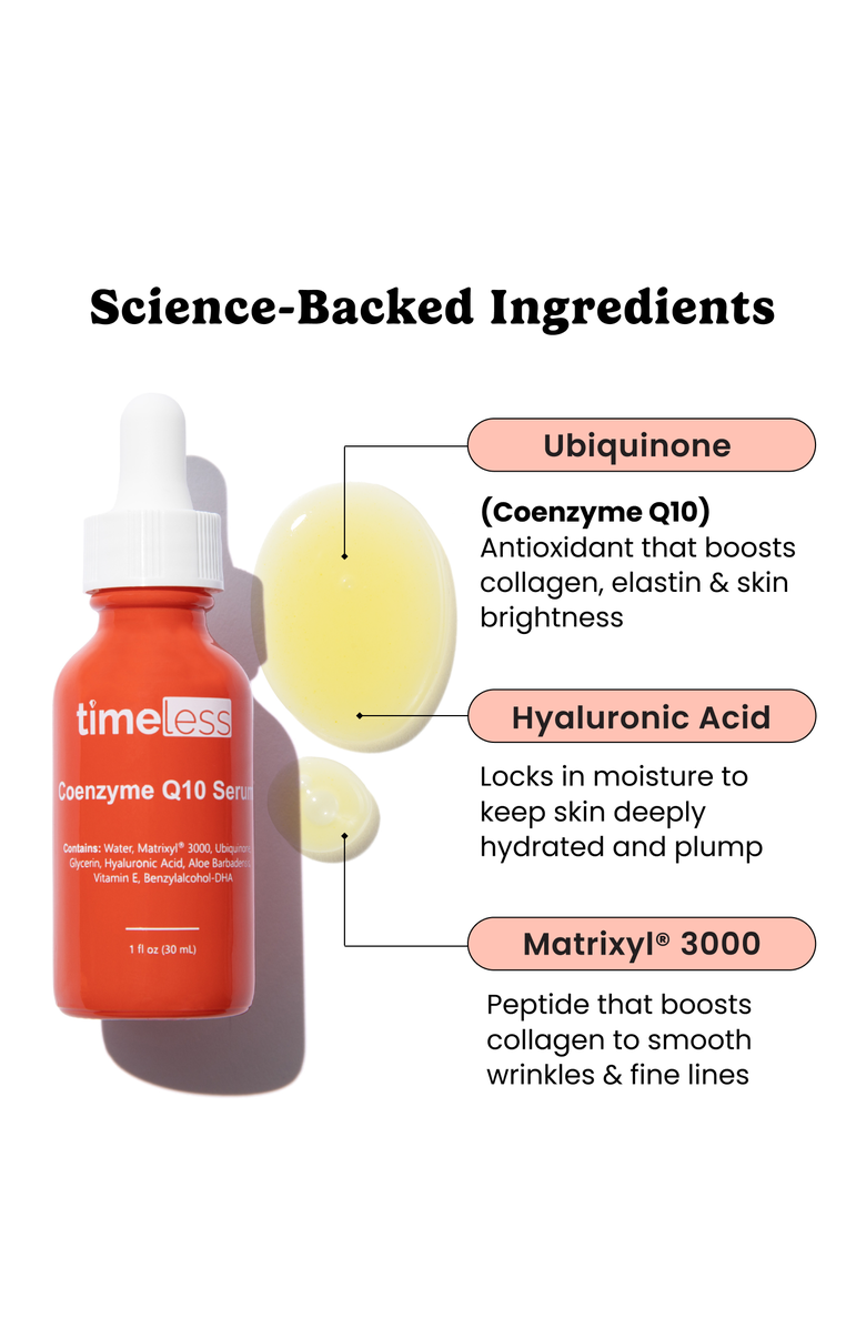Timeless Skin Care Coenzyme Q10 Serum, Alternate, color, 1Oz