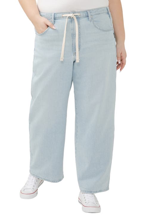 Be Easy Drawstring Jeans (Plus)