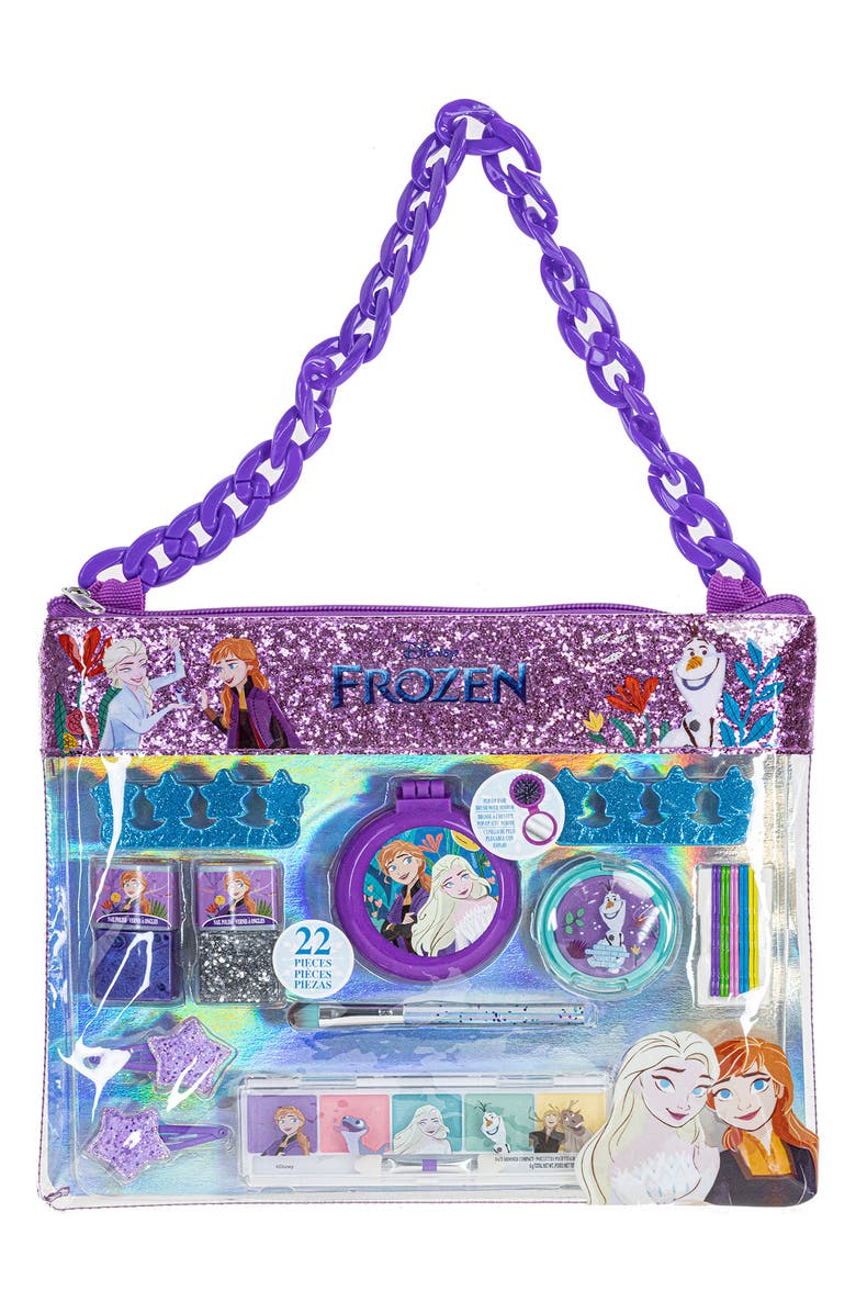 TOWNLEYGIRL x Disney<sup>®</sup> Kids' Frozen Cosmetic Gift Bag, Main, color, 
