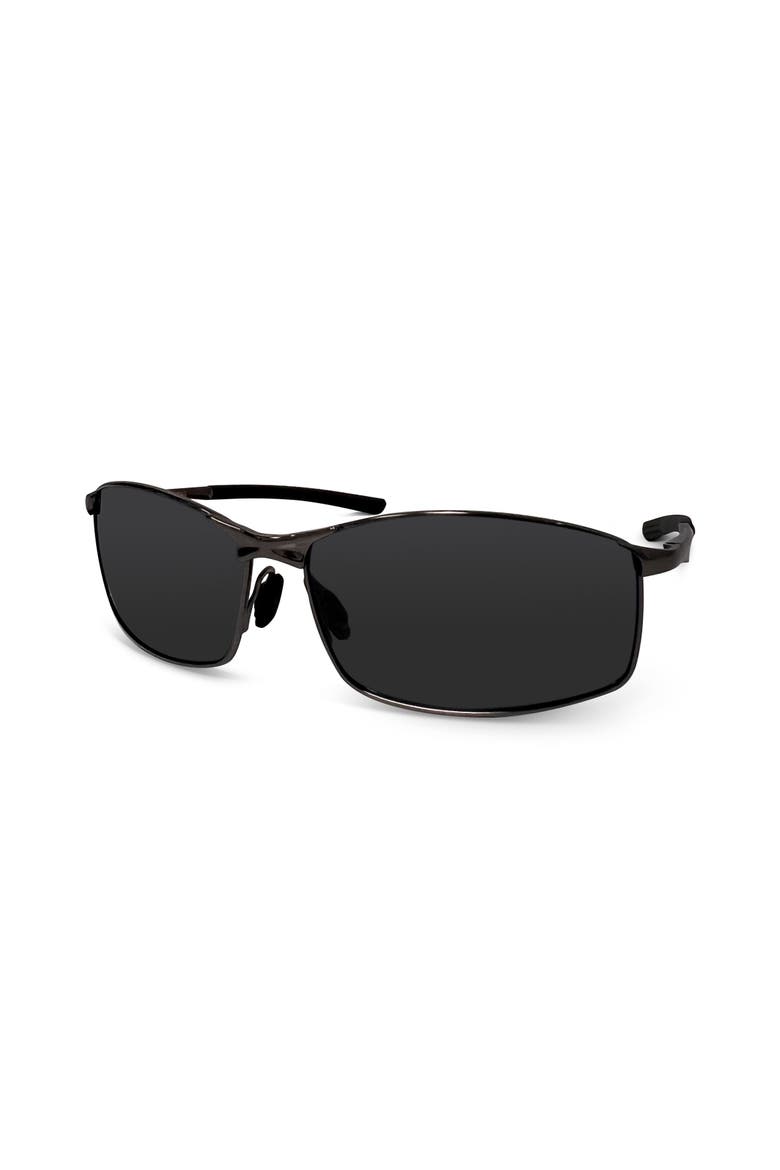 The Drift Sunglasses, Alternate, color, Black