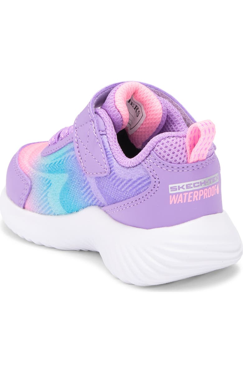 SKECHERS Kids' Bounder Hydra Cool Waterproof Sneaker, Alternate, color, Lavender Multi