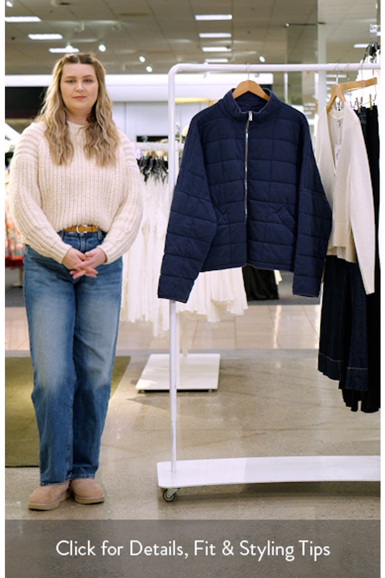 Alegra Quilted Cotton Blend Jacket video
