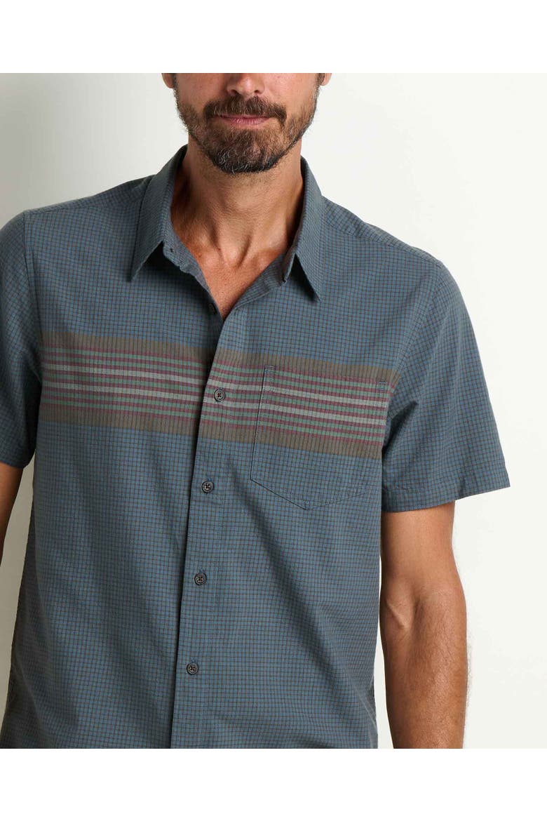 Airscape Short Sleeve Shirt, Alternate, color, Ink Pattern