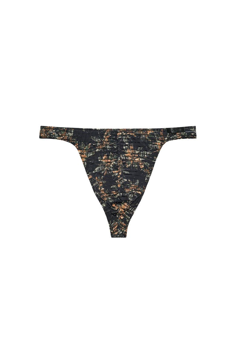 HOM Iraty Thong, Main, color, Khaki Print