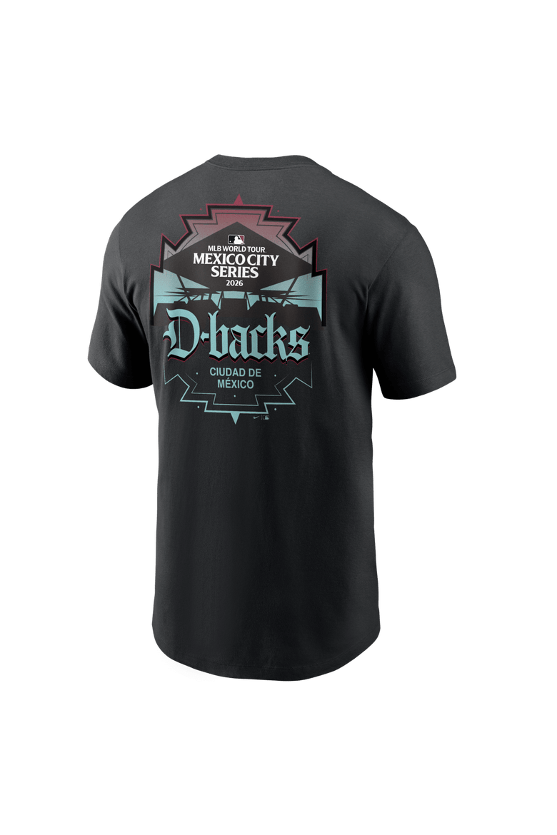 Men's Nike  Black Arizona Diamondbacks MLB World Tour: Mexico City Series Graphic T-Shirt, Alternate, color, Black