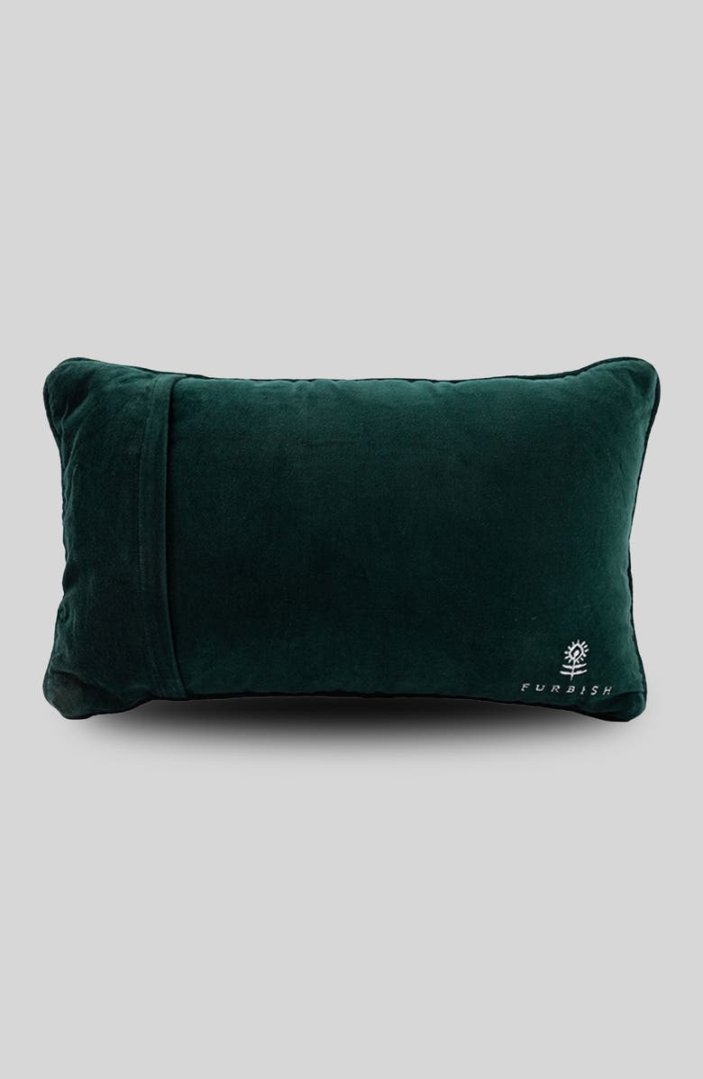 Furbish Tinsel in a Tangle Needlepoint Pillow, Alternate, color, Tinsel In A Tangle