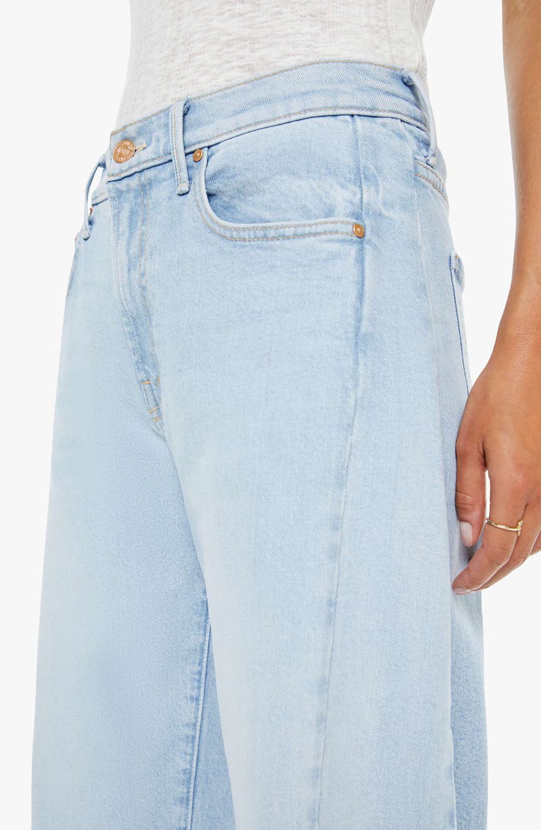 MOTHER The Half Pipe Hover Mid Rise Barrel Jeans, Alternate, color, Instant Replay