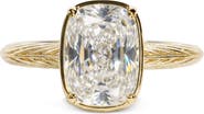 Sterling Forever Cushion Cut Sterling Silver Ring